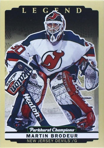 #332 Martin Brodeur - New Jersey Devils - 2022-23 Parkhurst Champions Hockey
