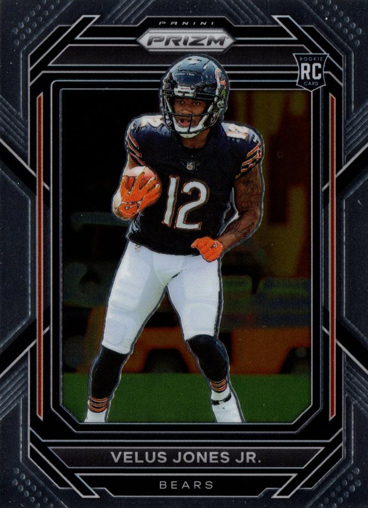 #332 Velus Jones Jr. - Chicago Bears - 2022 Panini Prizm Football