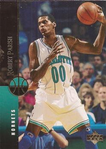 #332 Robert Parish - Charlotte Hornets - 1994-95 Upper Deck Basketball