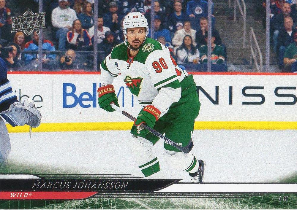 #333 Marcus Johansson - Minnesota Wild - 2024-25 Upper Deck Hockey