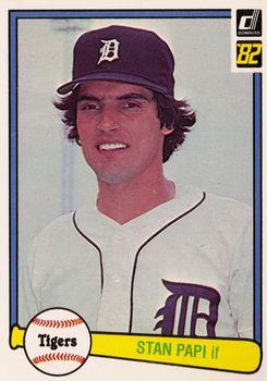 #333 Stan Papi - Detroit Tigers - 1982 Donruss Baseball