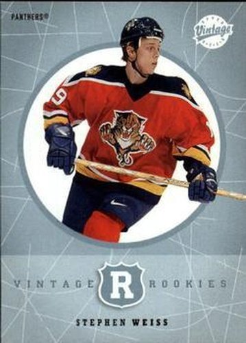 #333 Stephen Weiss - Florida Panthers - 2002-03 Upper Deck Vintage Hockey