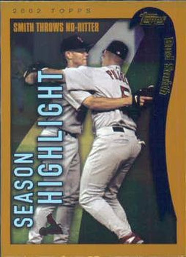 #334 Bud Smith - St. Louis Cardinals - 2002 Topps Baseball