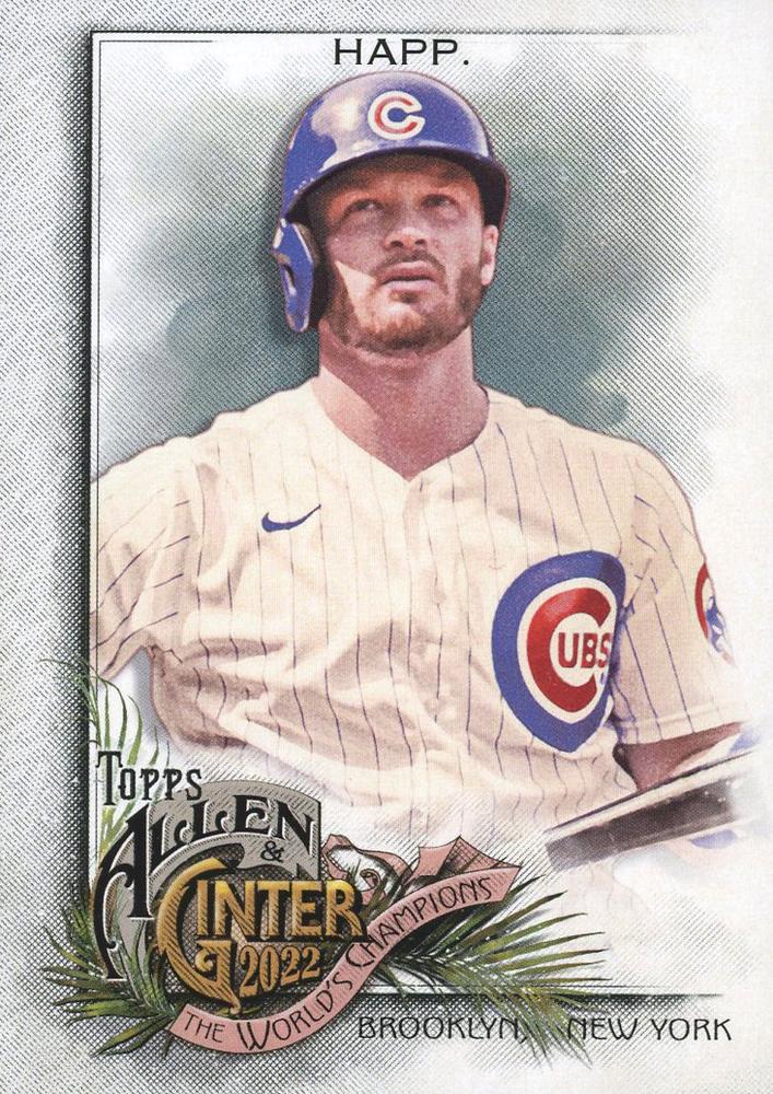 #334 Ian Happ - Chicago Cubs - 2022 Topps Allen & Ginter Baseball