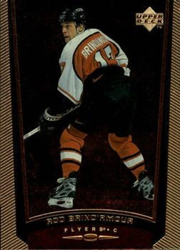#334 Rod Brind'Amour - Philadelphia Flyers - 1998-99 Upper Deck Gold Reserve Hockey