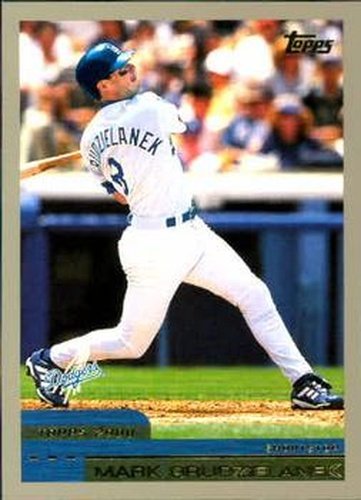 #334 Mark Grudzielanek - Los Angeles Dodgers - 2000 Topps Baseball