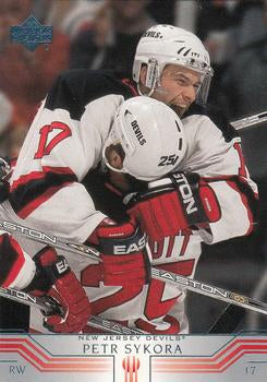 #334 Petr Sykora - New Jersey Devils - 2001-02 Upper Deck Hockey
