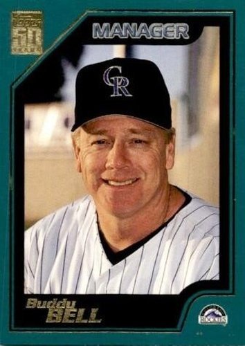 #334 Buddy Bell - Colorado Rockies - 2001 Topps Baseball