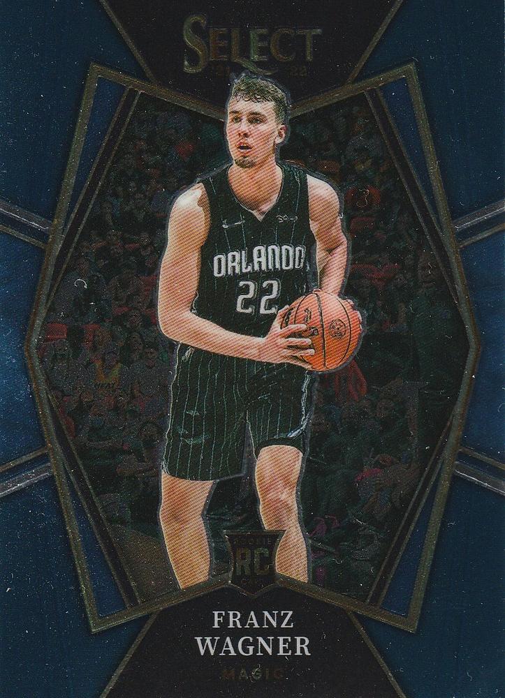 #120 Franz Wagner - Orlando Magic - 2021-22 Panini Select - Blue Basketball