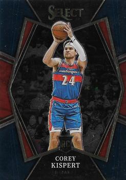 #176 Corey Kispert - Washington Wizards - 2021-22 Panini Select - Blue Basketball