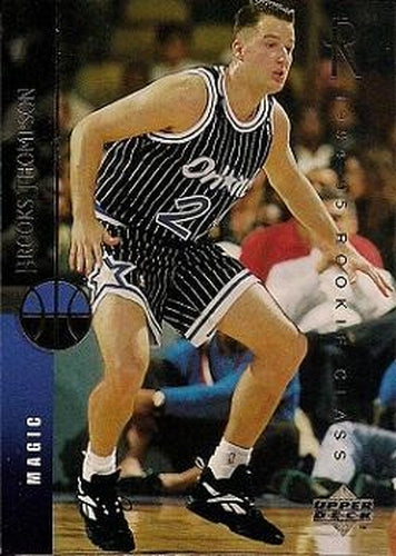 #335 Brooks Thompson - Orlando Magic - 1994-95 Upper Deck Basketball