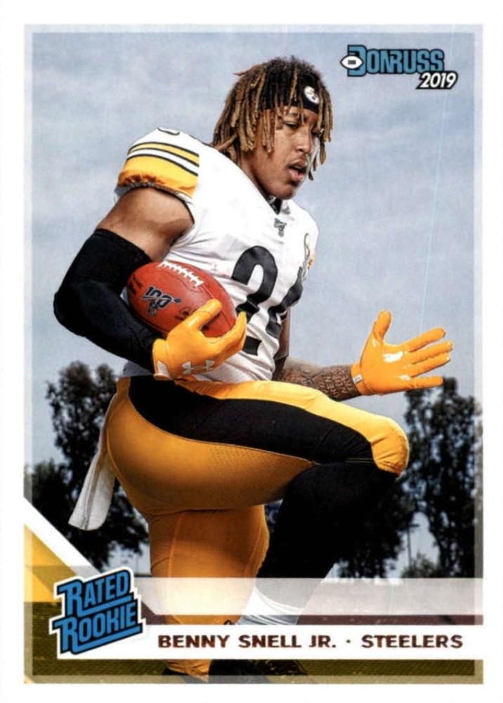 #335 Benny Snell Jr. - Pittsburgh Steelers - 2019 Donruss Football