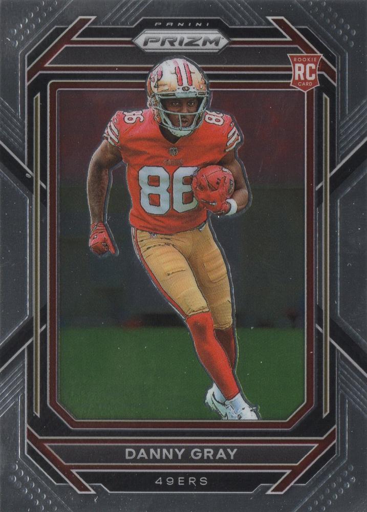 #335 Danny Gray - San Francisco 49ers - 2022 Panini Prizm Football