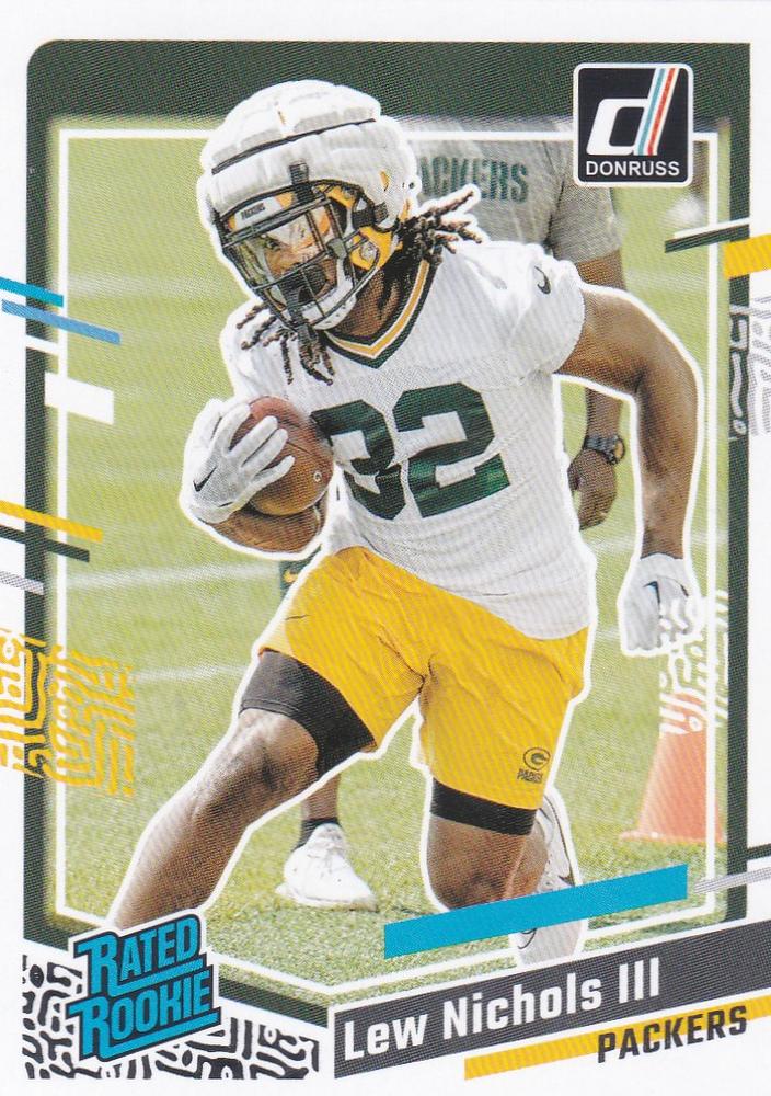 #335 Lew Nichols III - Green Bay Packers - 2023 Donruss Football