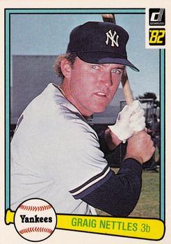 #335 Graig Nettles - New York Yankees - 1982 Donruss Baseball