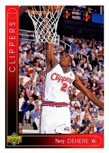 #335 Terry Dehere - Los Angeles Clippers - 1993-94 Upper Deck Basketball