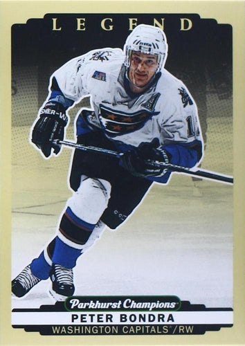 #335 Peter Bondra - Washington Capitals - 2022-23 Parkhurst Champions Hockey