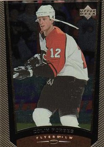 #335 Colin Forbes - Philadelphia Flyers - 1998-99 Upper Deck Gold Reserve Hockey