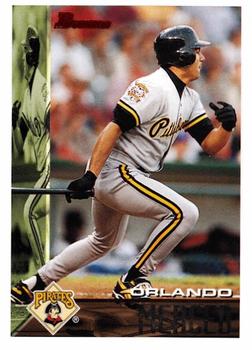 #335 Orlando Merced - Pittsburgh Pirates - 1995 Bowman Baseball