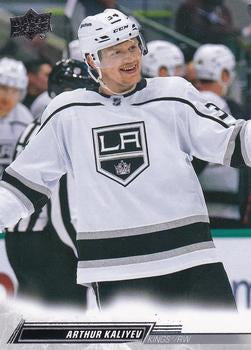 #336 Arthur Kaliyev - Los Angeles Kings - 2022-23 Upper Deck Hockey