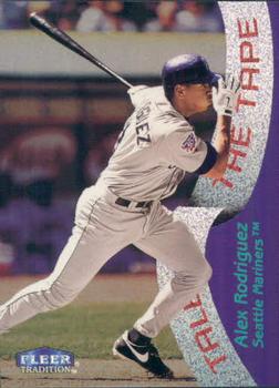 #336 Alex Rodriguez - Seattle Mariners - 1998 Fleer Tradition Baseball