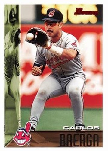 #336 Carlos Baerga - Cleveland Indians - 1995 Bowman Baseball