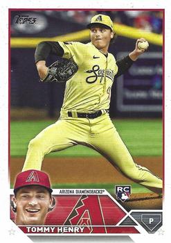 #336 Tommy Henry - Arizona Diamondbacks - 2023 Topps Baseball