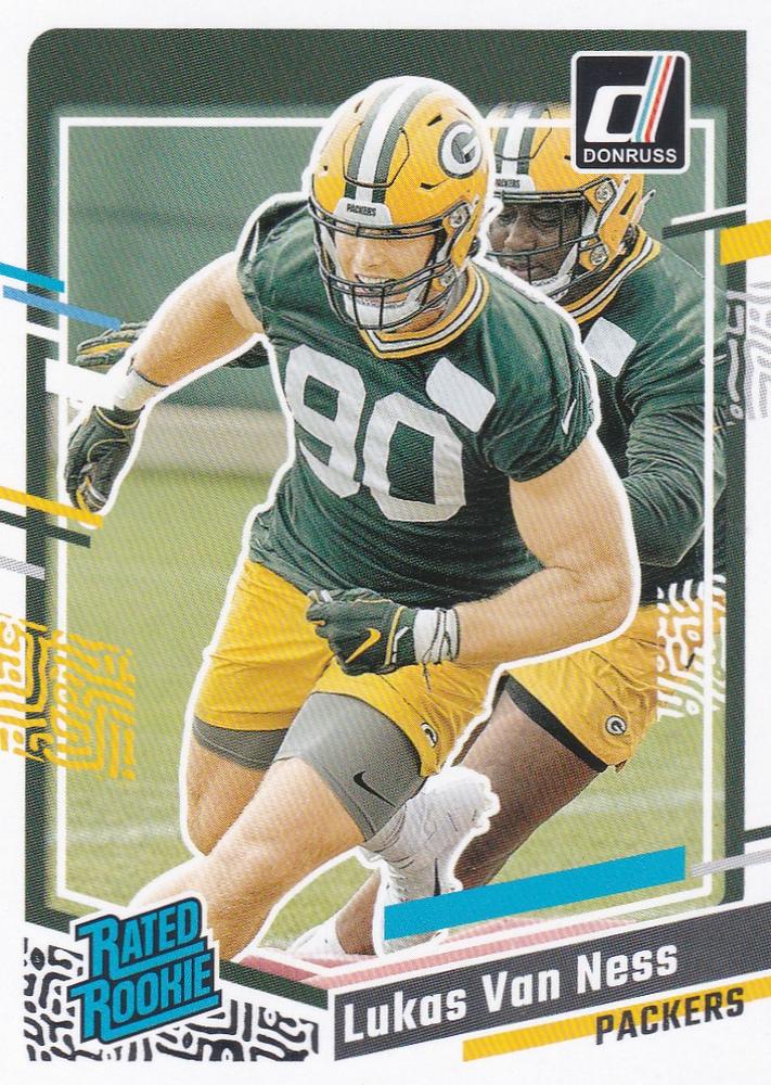 #336 Lukas Van Ness - Green Bay Packers - 2023 Donruss Football
