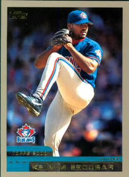 #336 Kelvim Escobar - Toronto Blue Jays - 2000 Topps Baseball