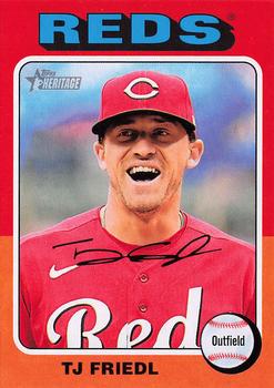 #336 TJ Friedl - Cincinnati Reds - 2024 Topps Heritage Baseball