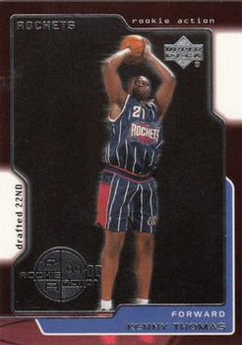 #336 Kenny Thomas - Houston Rockets - 1999-00 Upper Deck Basketball