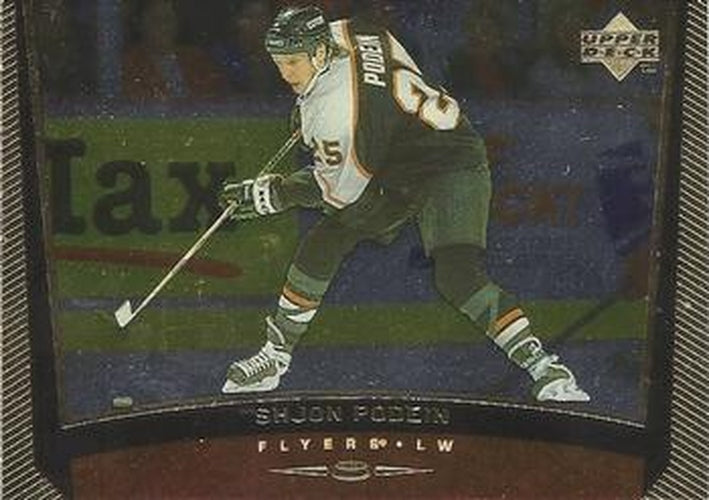 #337 Shjon Podein - Philadelphia Flyers - 1998-99 Upper Deck Gold Reserve Hockey