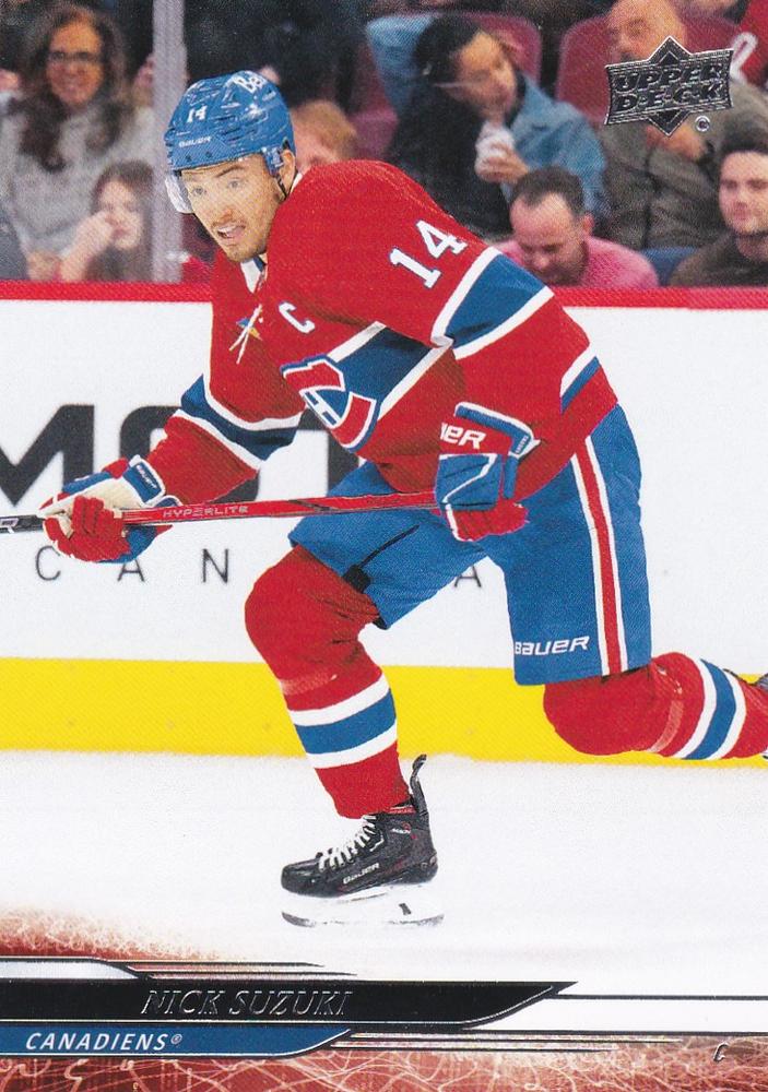 #337 Nick Suzuki - Montreal Canadiens - 2024-25 Upper Deck Hockey