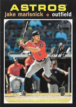 #337 Jake Marisnick - Houston Astros - 2020 Topps Heritage Baseball