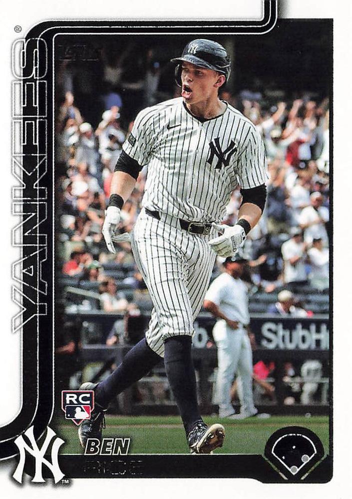 #337 Ben Rice - New York Yankees - 2025 Topps Baseball