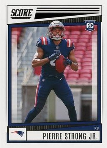 #337 Pierre Strong Jr. - New England Patriots - 2022 Score Football