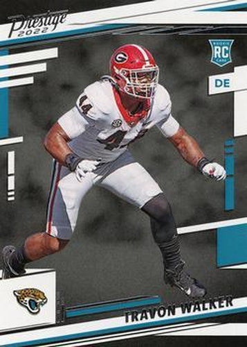 #337 Travon Walker - Jacksonville Jaguars - 2022 Panini Prestige Football