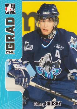 #337 Sidney Crosby - Rimouski Oceanic - 2005-06 In The Game Heroes and Prospects Hockey