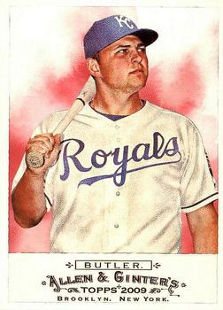 #337 Billy Butler - Kansas City Royals - 2009 Topps Allen & Ginter Baseball