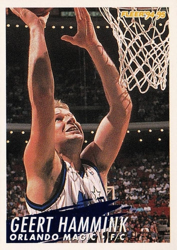 #338 Geert Hammink - Orlando Magic - 1994-95 Fleer Basketball