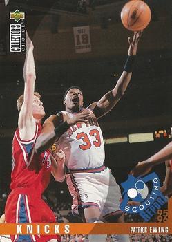 #338 Patrick Ewing - New York Knicks - 1995-96 Collector's Choice Basketball