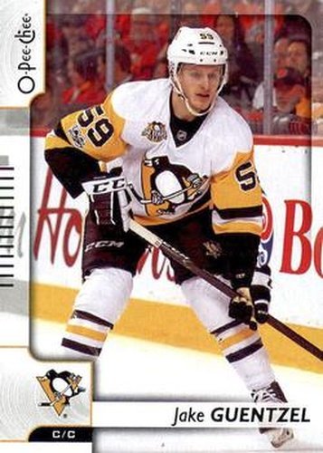 #338 Jake Guentzel - Pittsburgh Penguins - 2017-18 O-Pee-Chee Hockey