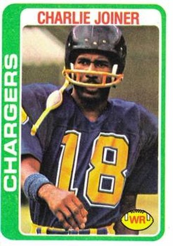#338 Charlie Joiner - San Diego Chargers - 1978 Topps Football