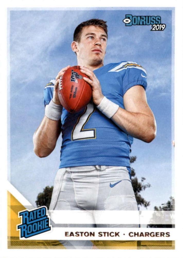 #339 Easton Stick - Los Angeles Chargers - 2019 Donruss Football