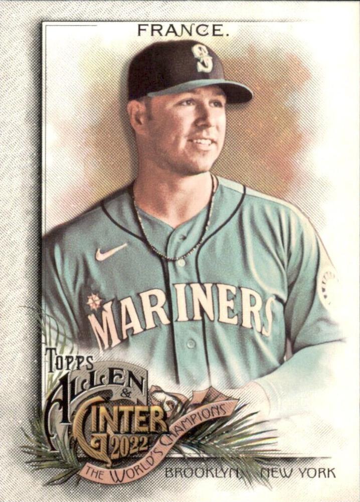 #339 Ty France - Seattle Mariners - 2022 Topps Allen & Ginter Baseball