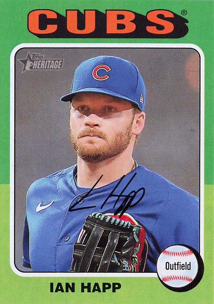 #339 Ian Happ - Chicago Cubs - 2024 Topps Heritage Baseball