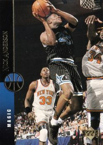 #339 Nick Anderson - Orlando Magic - 1994-95 Upper Deck Basketball