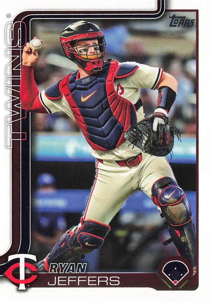 #339 Ryan Jeffers - Minnesota Twins - 2025 Topps Baseball