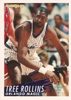 #339 Tree Rollins - Orlando Magic - 1994-95 Fleer Basketball
