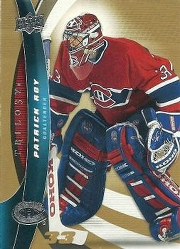 #33 Patrick Roy - Montreal Canadiens - 2009-10 Upper Deck Trilogy Hockey